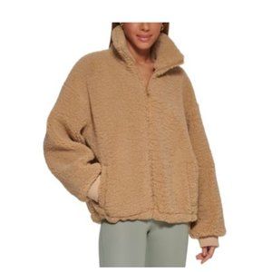 Women's Levi"s Sherpa Stand Collar Zip Up Jacket